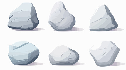 Stone Set Vector Symbol Icon Design for Professional Usage