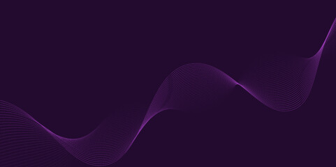 Majestic Purple Particle Wave Design with Intricate Details for Modern Digital Backgrounds, Luxurious Textures, Fashionable Wallpapers, and Futuristic Presentations