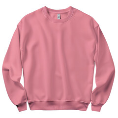Soft Pink Casual Sweatshirt for Comfort and Style