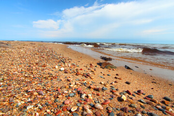 Lake Superior Beach in Michigan