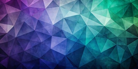 Obraz premium Abstract Geometric Background with Textured Triangles and Gradient Color Scheme