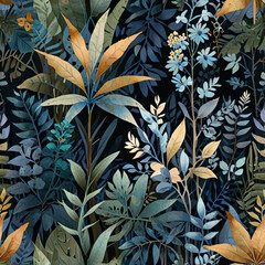 This tropical plant illustration combines natural beauty with artistic flair.