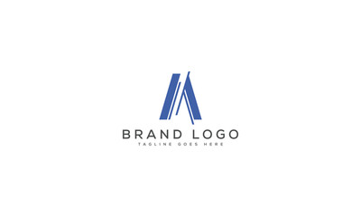 letter A logo design vector template design for brand.