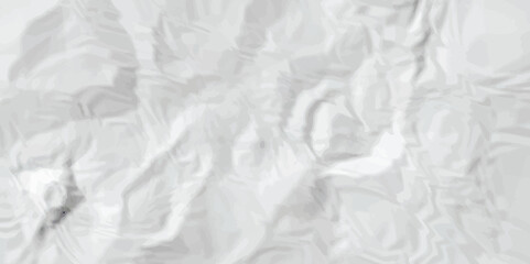 White old parchment cardboard paper crumpled pattern texture. Wrinkled white poster paper texture background.