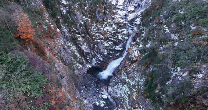 waterfall lake