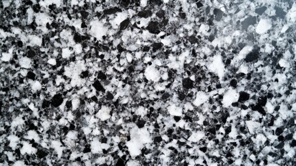 Stunning Black and White Granite Texture