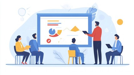 Business Presentation to Team Members