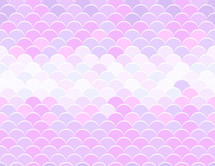 Abstract seamless pattern. Scale animal background. Light pink, purple and white snake or fish skin. Pastel colors. Squama pattern. Design for wrapping paper, fabric, design.