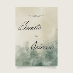 Wedding poster for welcome sign. Vector printable wedding props. Flyer design for welcome sign ready to print template.