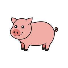 Pig vector illustration