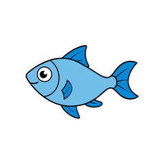 Platy fish vector illustration