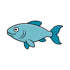 Tilapia vector illustration