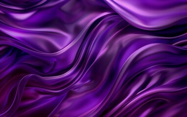 A purple fabric with a wave pattern