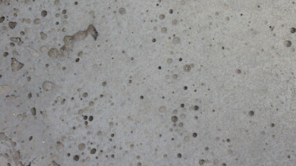 Abstract Gray Concrete Texture with Pores and Holes Background