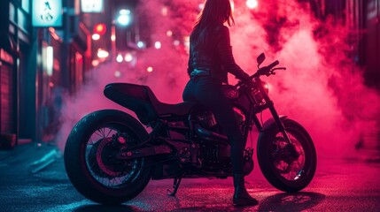 Urban Cruiser with Moody Lighting in Alley