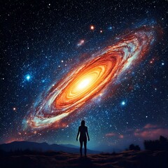 Obraz premium 우주 은하계