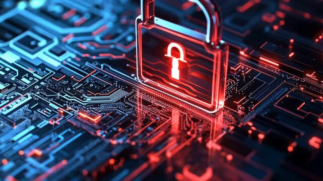 Quantum encryption communication, representing highly secure digital data transmission.