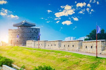 World heritage Suwon Hwasung in Korea/UNESCO