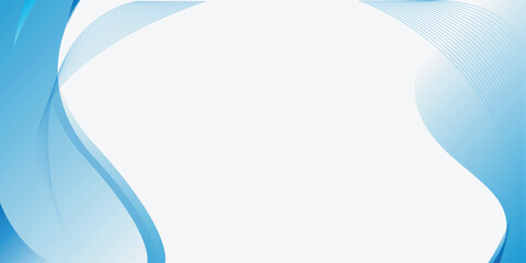 abstract curve framing for background template