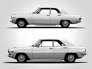 Fototapeta premium car vector
