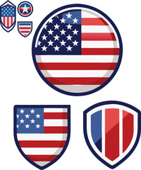 american flag icon