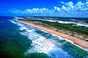 Aérea da Costa do Sauípe, Bahia. 