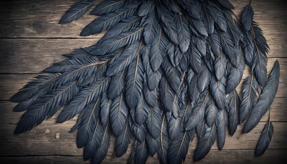 raven feather background
