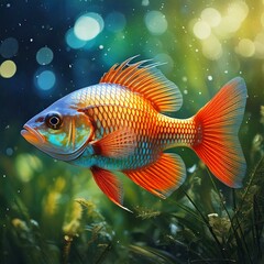 Fototapeta premium 물고기