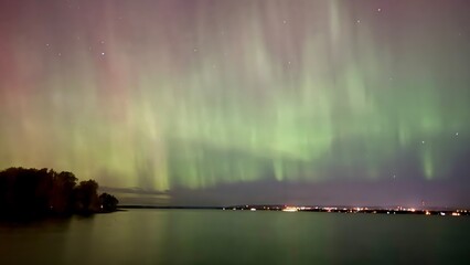 Aurora Lights lit up the sky