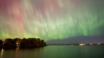 Aurora Lights lit up the sky