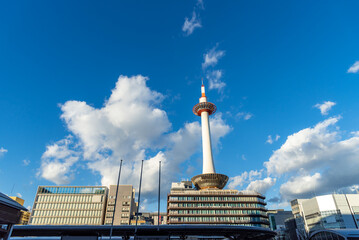 The most beautiful viewpoint of kyoto station is a popular tourist destination in Kyoto, Japan.