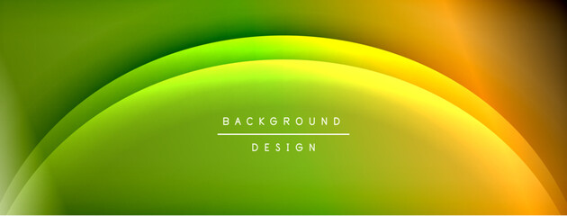 Bright rainbow style color gradient with curve round shape line background. Vector Illustration For Wallpaper, Banner, Illustration, landing page