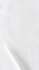 Obraz premium Soft and smooth white cotton fabric with textured weave, close-up