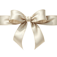 Naklejka premium Realistic illustration of Vintage White Ribbon on a transparent background, PNG file. PNG element. Suitable for creative projects and digital designs.