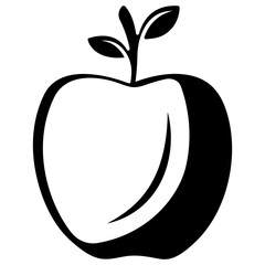 apple vector illustration design