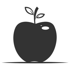 apple vector illustration design