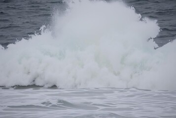 ursting upwards in an explosion of water and foam