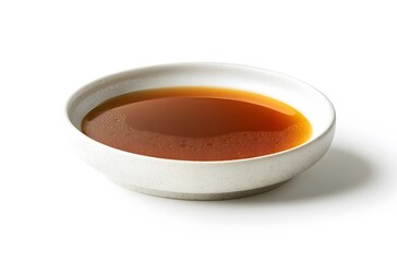 A bowl of miso soup.