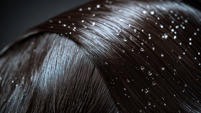 A keratin hair straightening treatment that smooths and strengthens hair, reducing frizz and leaving it sleek, shiny, and manageable for weeks, with long-lasting straight results