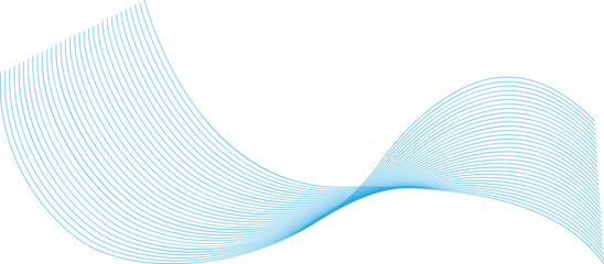 abstract wave line art