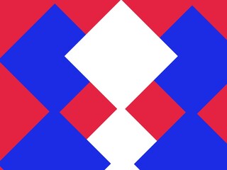 red, white and blue background illustration