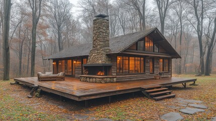 Cozy Cabin in the Woods
