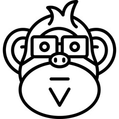 Cute Ape Icon