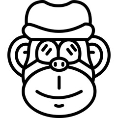Traveling Ape Icon