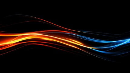 Blue stripe light band background Abstract background