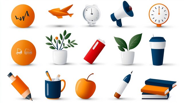 Detailed set of 15 professional line style icons showcasing various business workshop themes such as training teamwork and success  Useful graphic design elements for presentations infographics