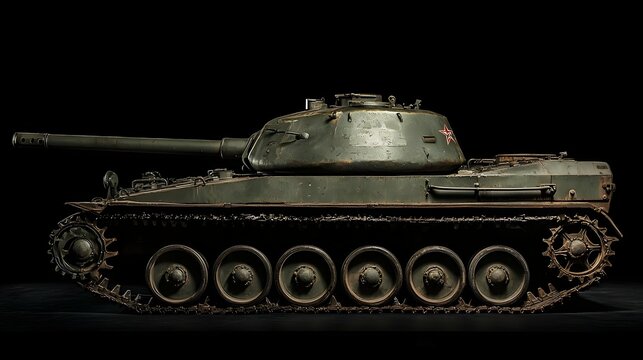 Historic IS-2 Heavy Tank Restored for Display