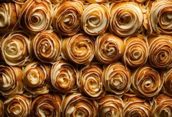 background of bagels very delicious 