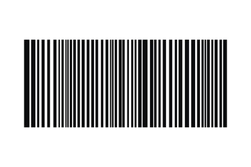 Barcode isolated on white background. Code stripes sticker. Barcode labels, customers qr code.