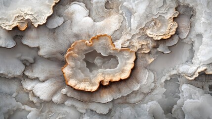 Obraz premium digital technology mycelium texture poster background